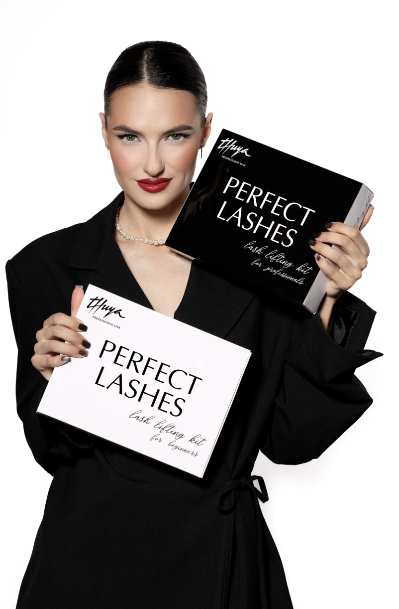 Zestaw do laminacji brwi i rzęs dla początkujących Perfect Lashes Thuya