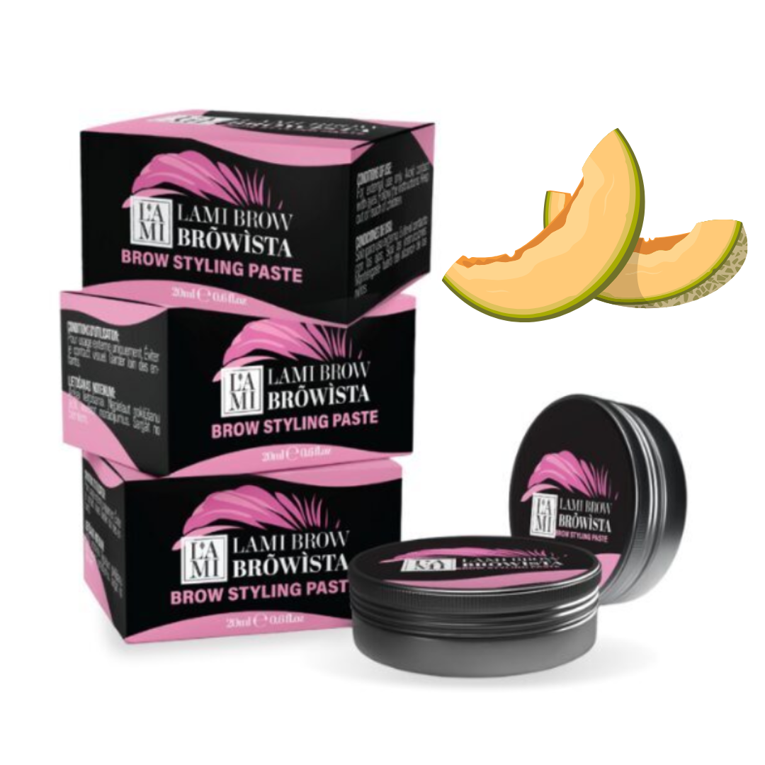 LAMI LASHES Browista styling paste - pasta do stylizacji 20 ml MELON