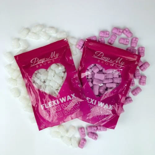 Flexi Wax RÓŻOWY Hipoalergiczny Wosk Twardy Pimp My Brows