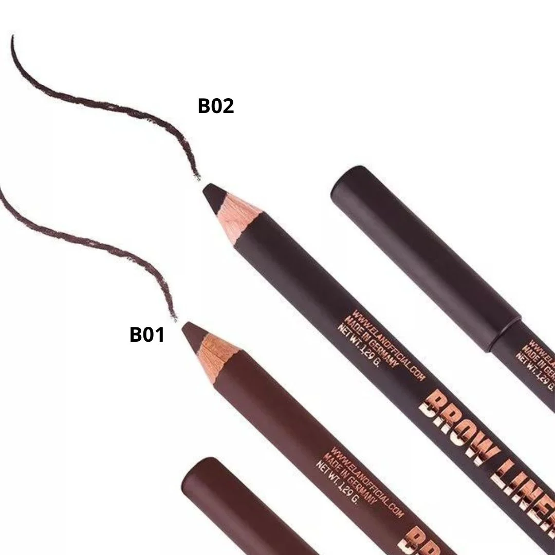 Pudrowa kredka do brwi Brow Liner Pro B01 Medium Brown Elan
