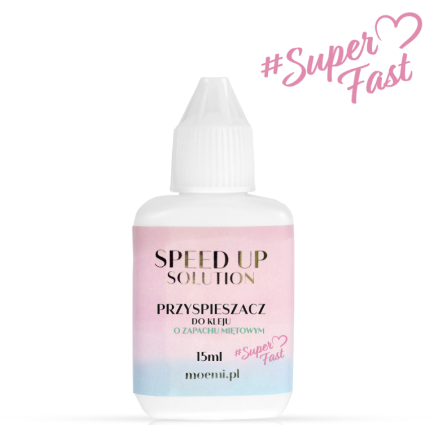 Speed Up Przyspieszacz Do Rzęs 15ml Moemi Miętowy Super Fast
