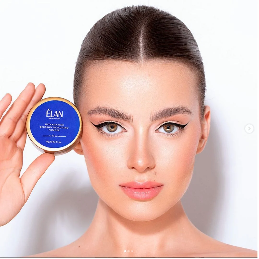 Puder wybielający do brwi Ultramarynowy Elan 10g