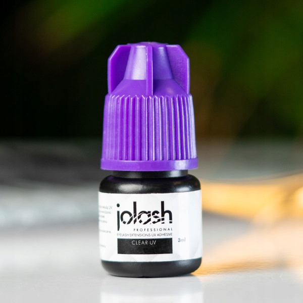 Jolash CLEAR UV – Przezroczysty Klej UV do przedłużania rzęs 3ml
