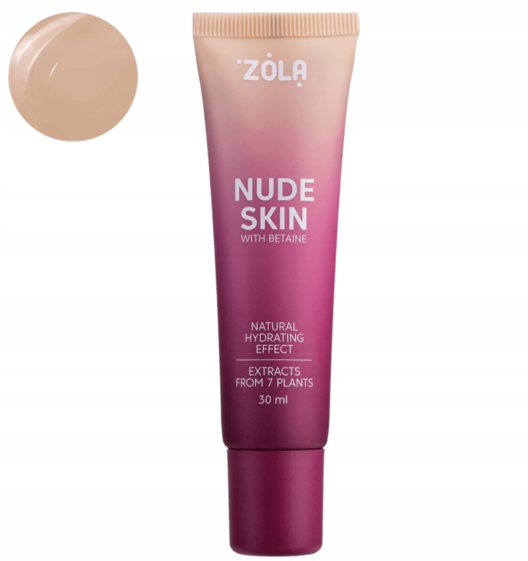 ZOLA Nude Skin Tonujący Podkład 03 TAN GLOW & WHITE 30 ml