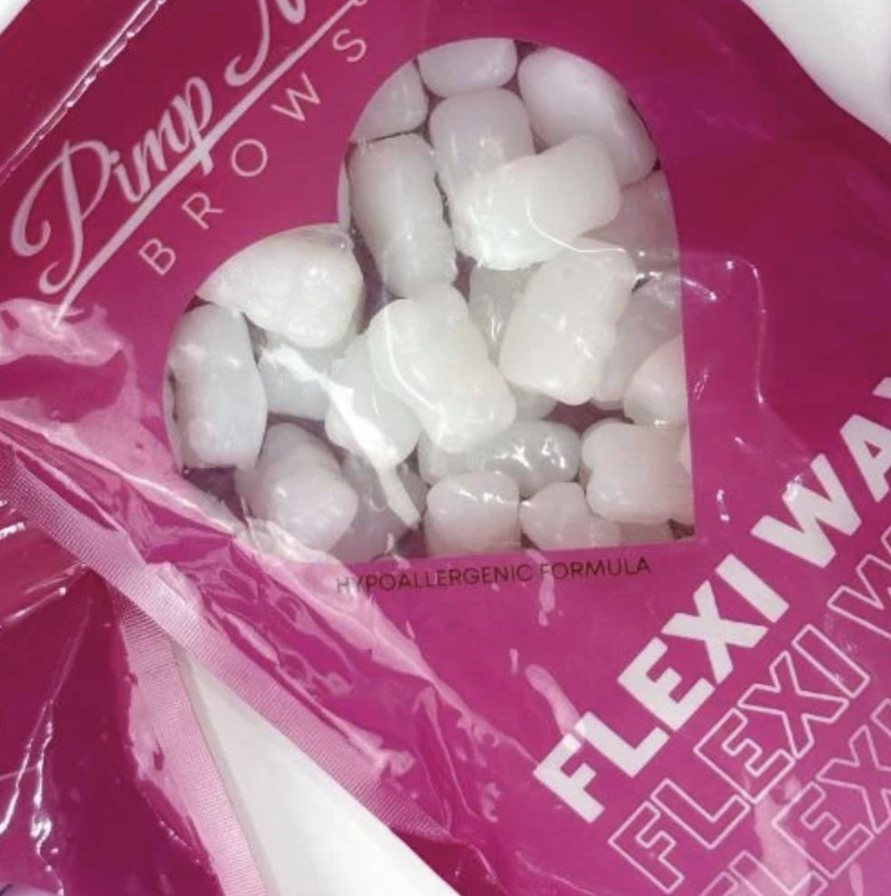 Flexi Wax Transparentny Hipoalergiczny Wosk Twardy Pimp My Brows