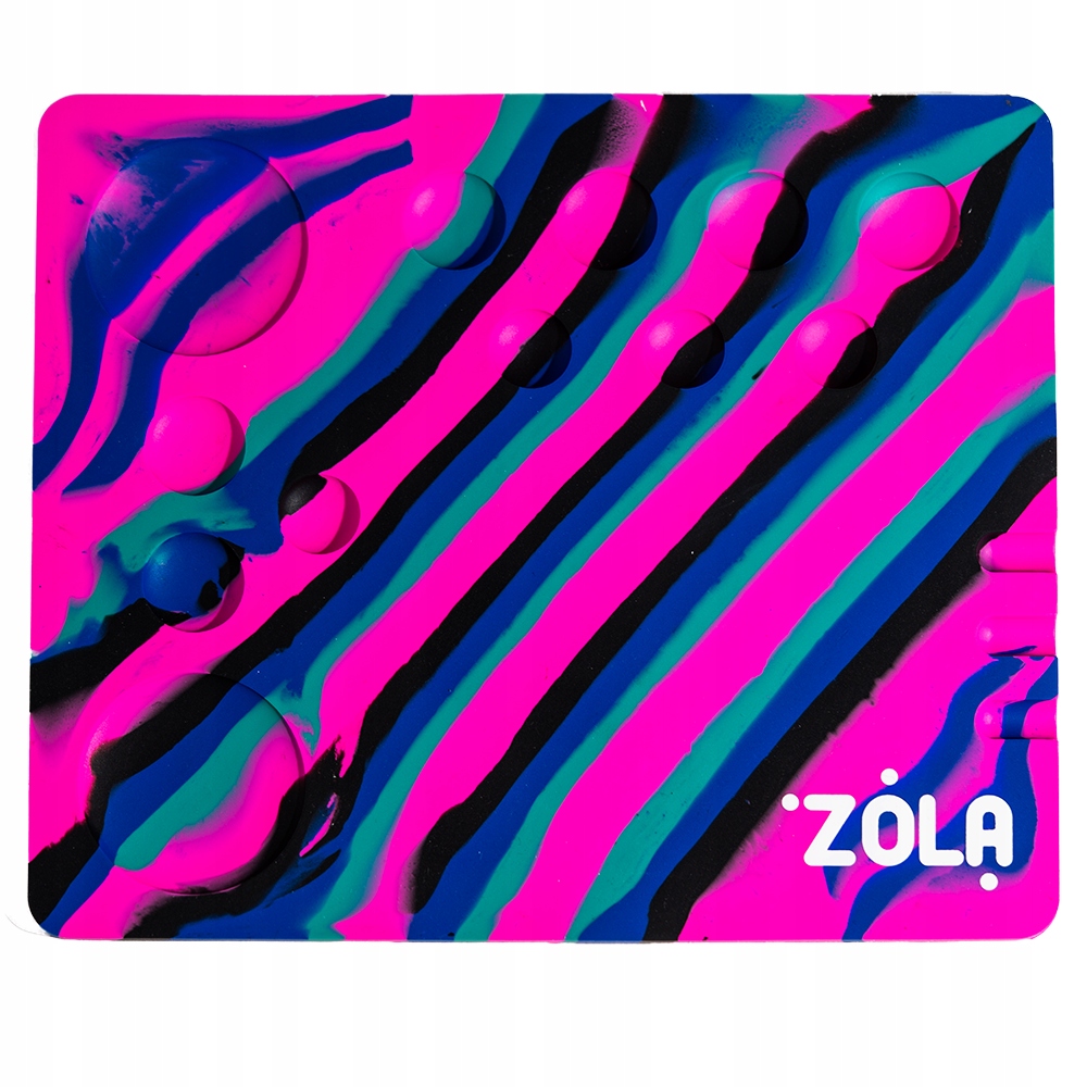 ZOLA Silikonowa mata do miksowania Mixing Pad KOLOROWA