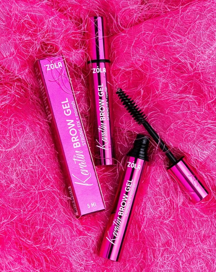 ZOLA żel do brwi Keratin Brow Gel Strong Fix+Nourish 5 ml