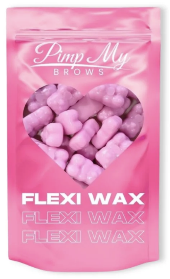 Flexi Wax Transparentny Hipoalergiczny Wosk Twardy Pimp My Brows