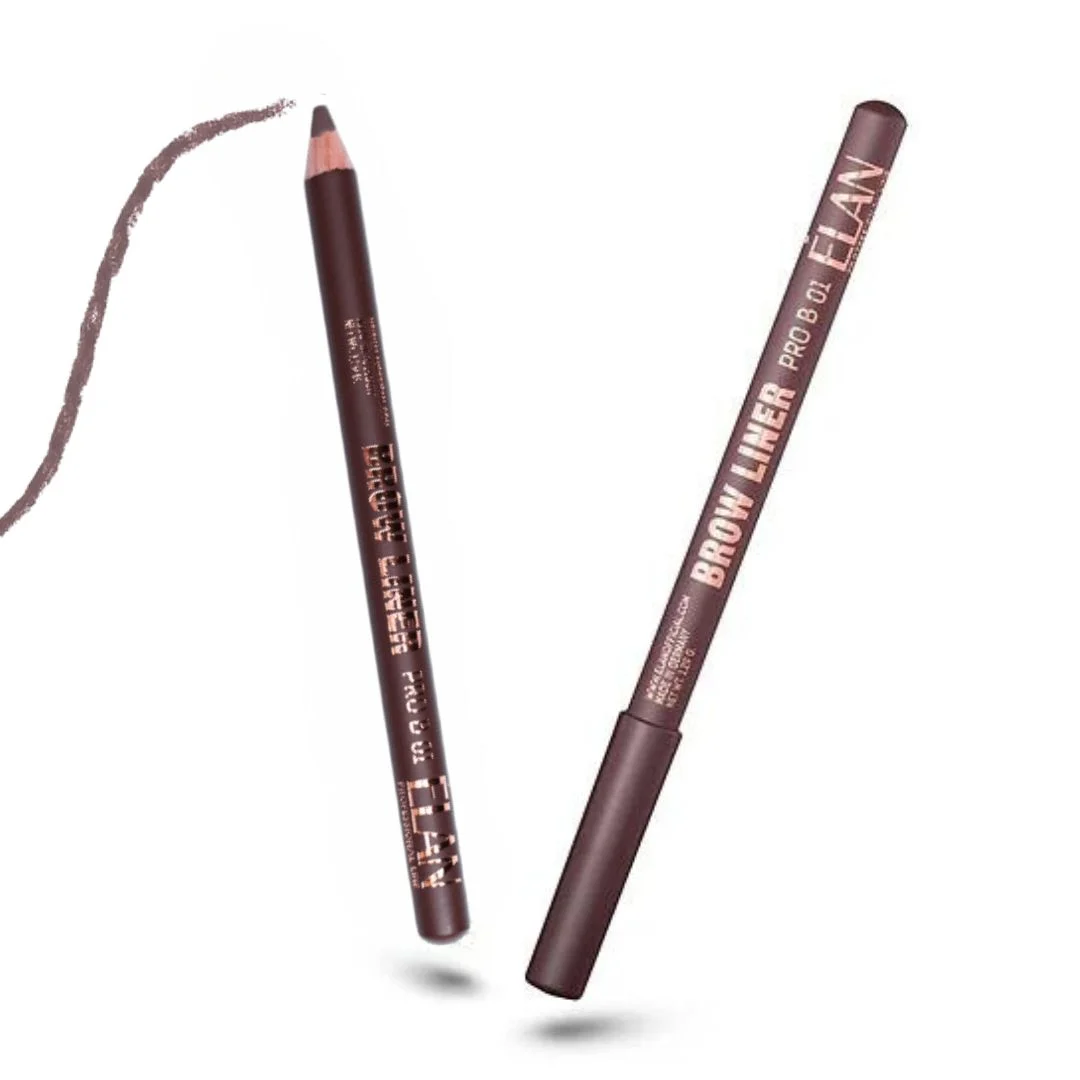 Pudrowa kredka do brwi Brow Liner Pro B01 Medium Brown Elan