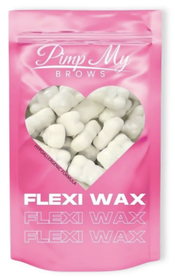 Flexi Wax Transparentny Hipoalergiczny Wosk Twardy Pimp My Brows