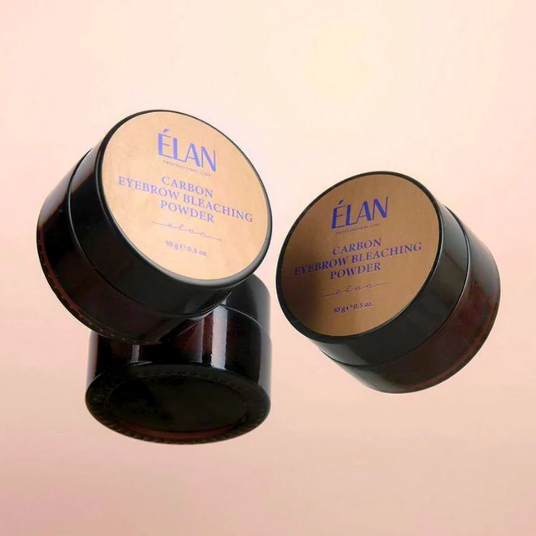 Węglowy puder wybielający do brwi Carbon Powder Elan 10g