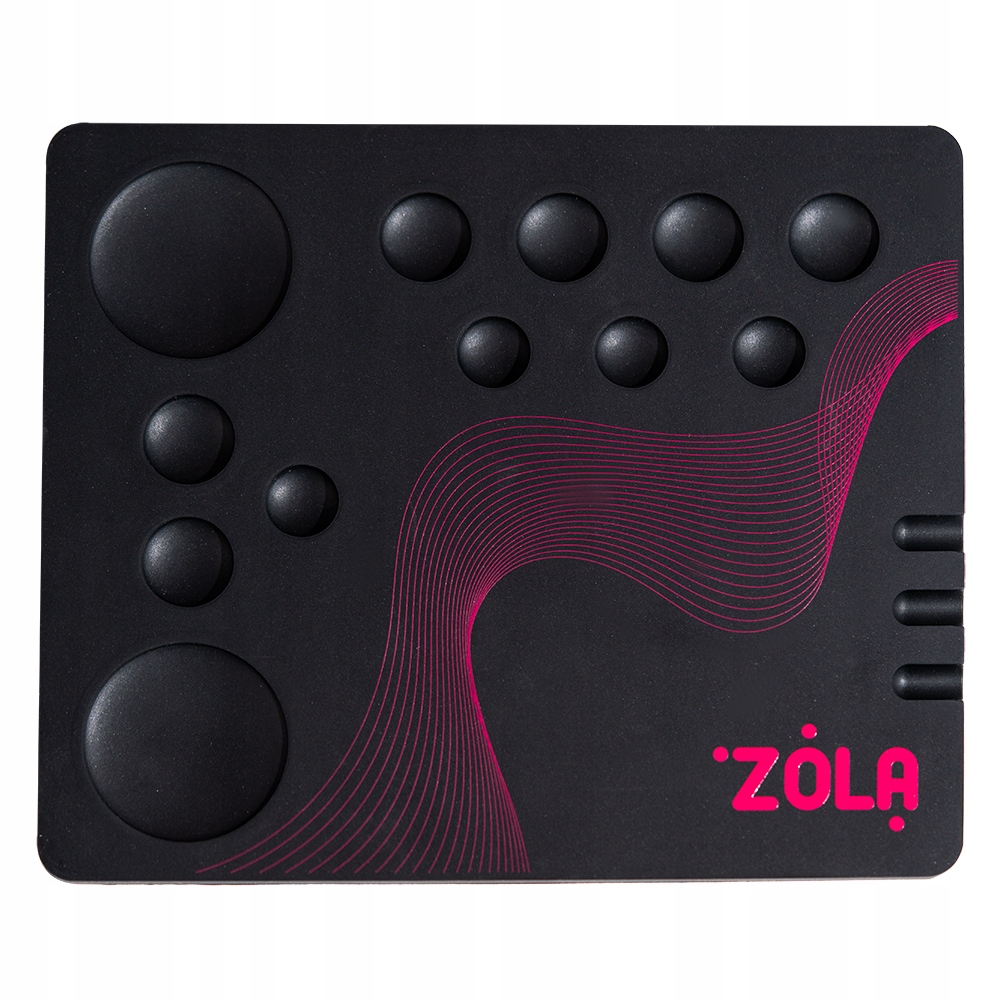 ZOLA Silikonowa mata do miksowania Mixing Pad CZARNA