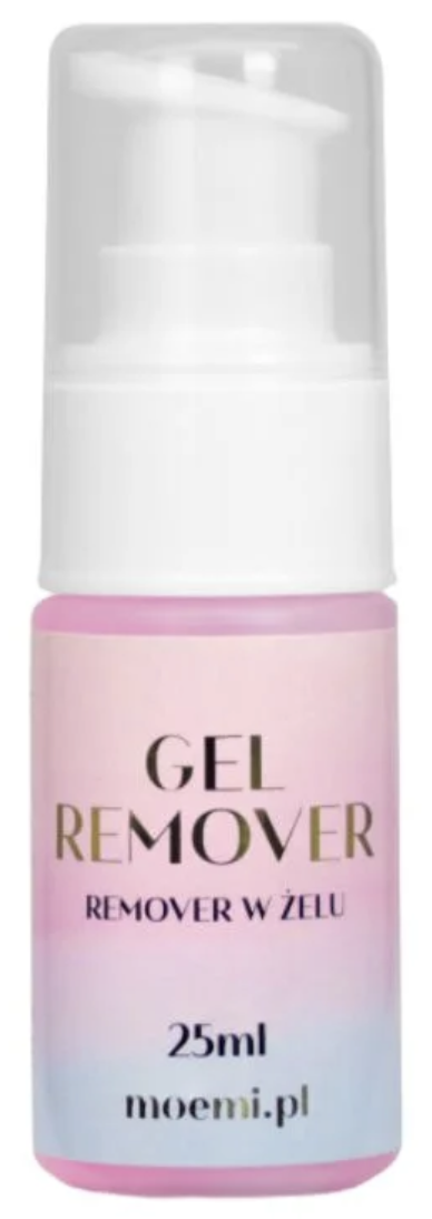 Remover w Żelu w Pompce 25ml Moemi