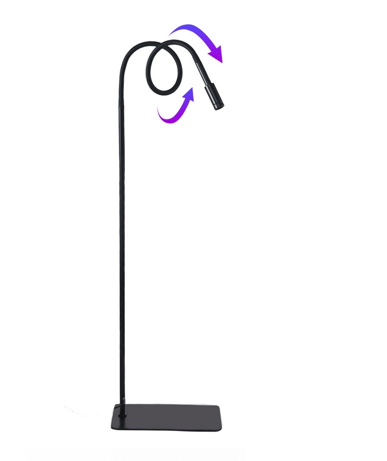 Lampa UV do przedłużania rzęs ProjectLashes + okulary CZARNA