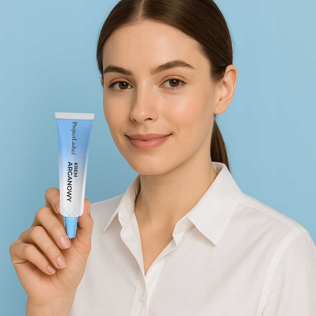 Krem arganowy ProjectLashes 15 ml odżywiająca regeneracja brwi i rzęs