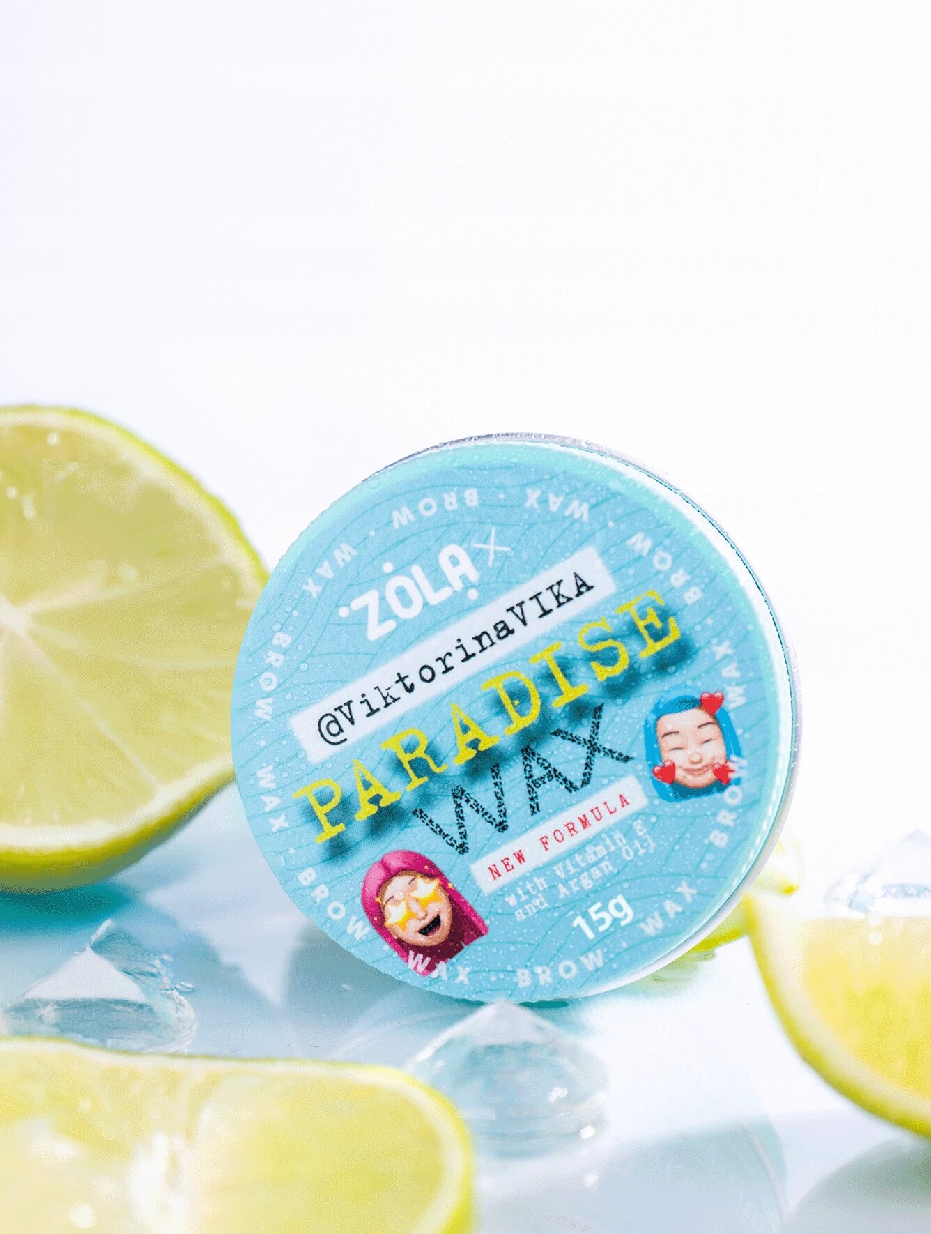 ZOLA x Viktorina Vika Wosk do stylizacji brwi Paradise Wax 15g