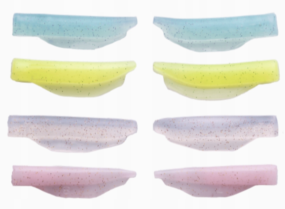 ZOLA Formy silikonowe Jelly L-curl do laminacji rzęs GÓRNE I DOLNE