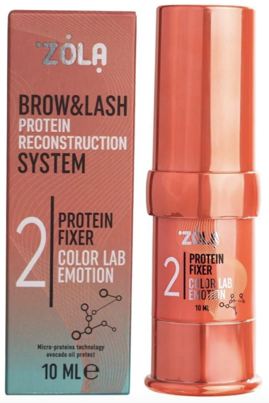 ZOLA Color Lab EMOTION Preparat do laminacji brwi i rzęs Krok 2 10 ml
