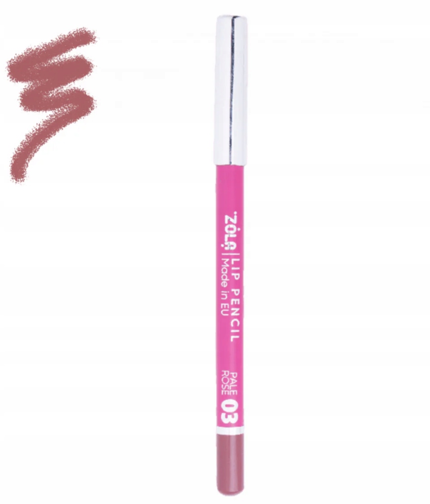 ZOLA kredka do konturowania, modelowania i wypełniania ust 03 PALE ROSE