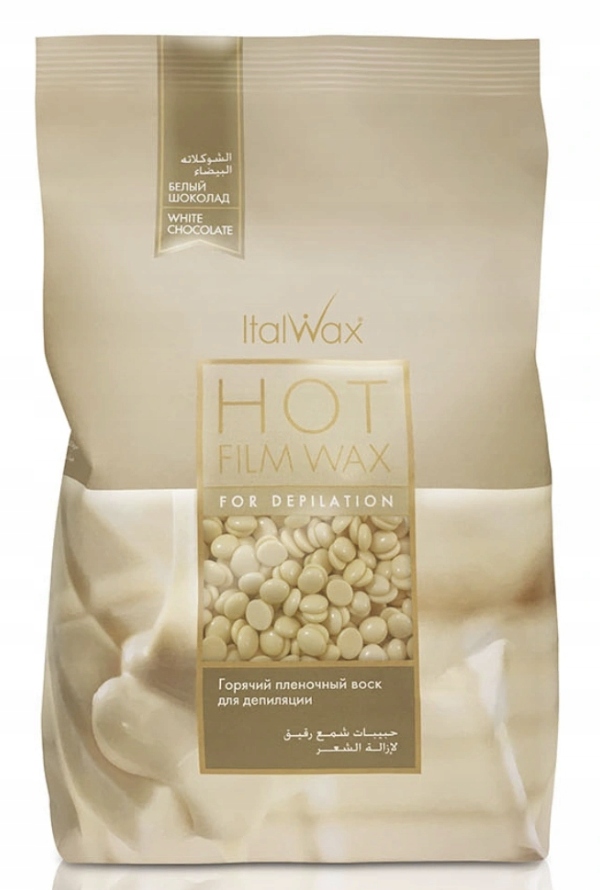ITALWAX White Chocolate 500g wosk TWARDY w dropsach do depilacji