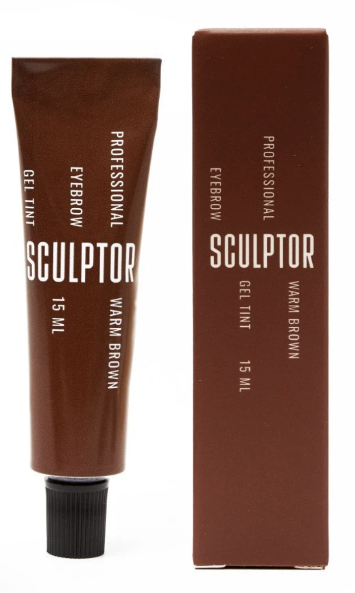 SCULPTOR Farba do brwi żelowa 15ml WARM BROWN