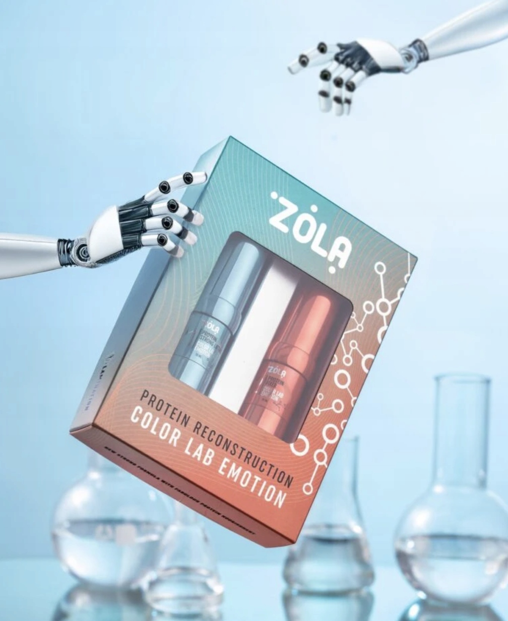 ZOLA Color Lab EMOTION Zestaw do laminacji brwi i rzęs 10 ml + 10 ml