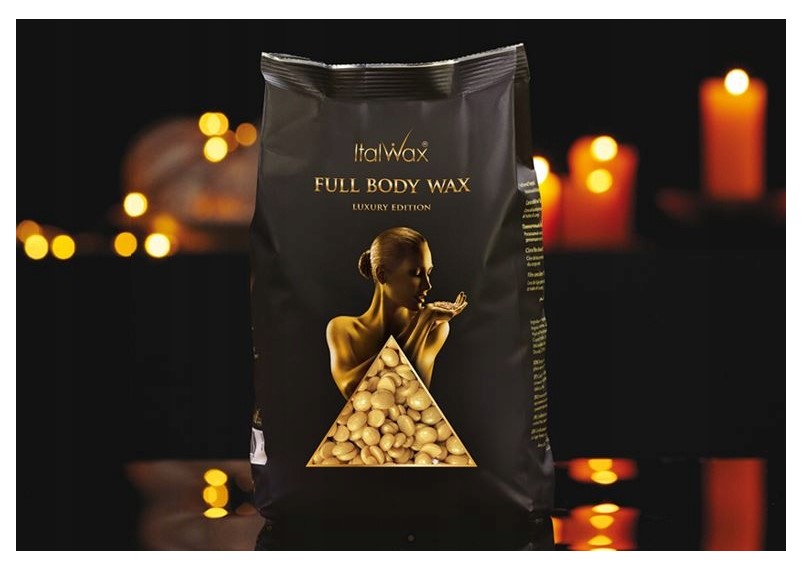 Wosk do depilacji ciała ItalWax Full Body Wax GOLD 1kg Luxury Edition