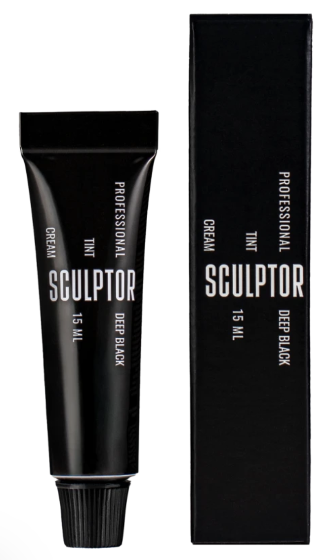 Sculptor Tint Cream Farbka do brwi i rzęs 15 ml DEEP BLACK