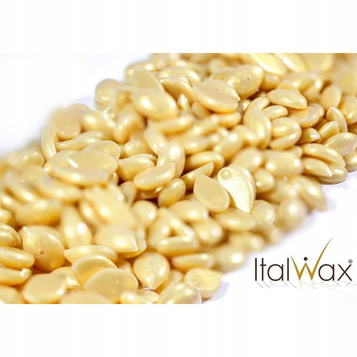 ITALWAX White Chocolate 1kg wosk TWARDY w dropsach do depilacji