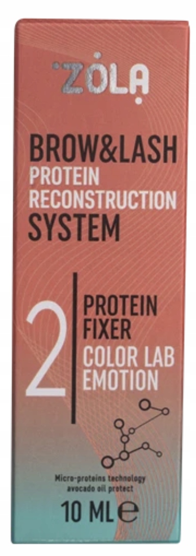 ZOLA Color Lab EMOTION Preparat do laminacji brwi i rzęs Krok 2 10 ml