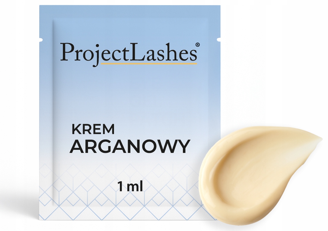 Krem arganowy ProjectLashes 1 ml odżywiająca regeneracja brwi i rzęs