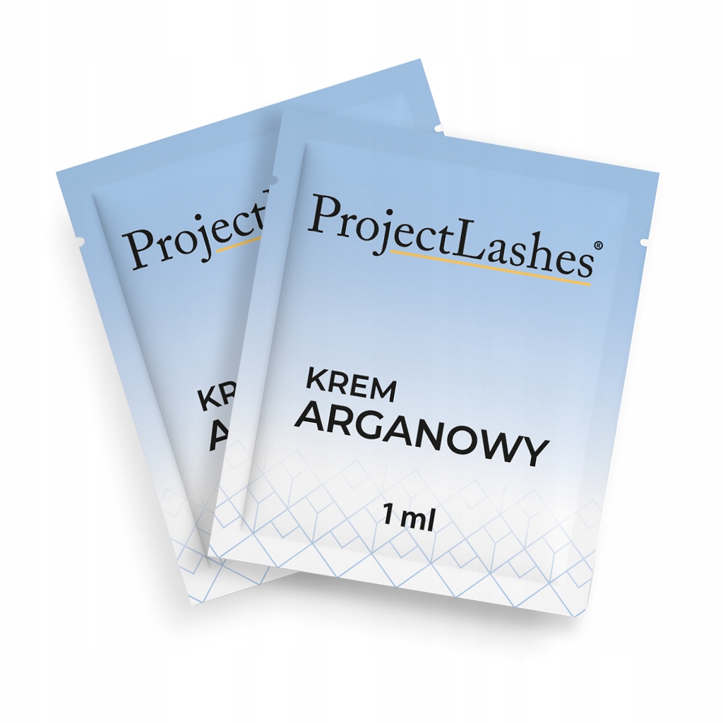 Krem arganowy ProjectLashes 1 ml odżywiająca regeneracja brwi i rzęs