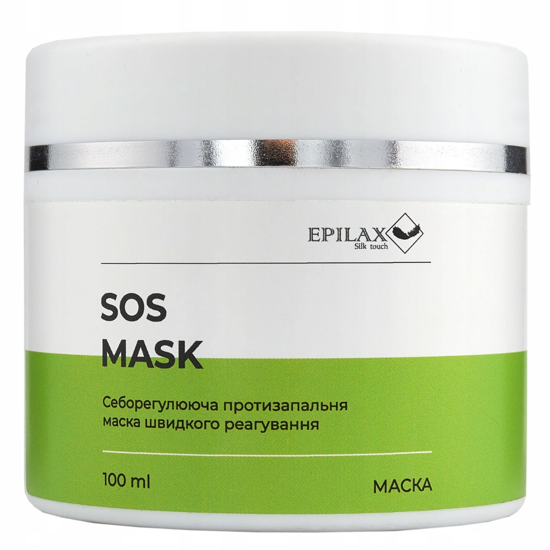 EPILAX Maska SOS regulująca sebum do ciała 100 ml oczyszczająca