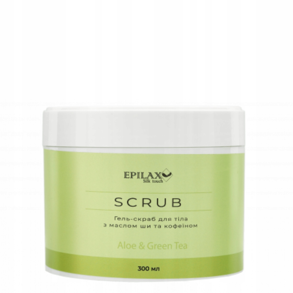 EPILAX Body Scrub do ciała Aloe Green Tea 300ml peeling cukrowy nawilżający