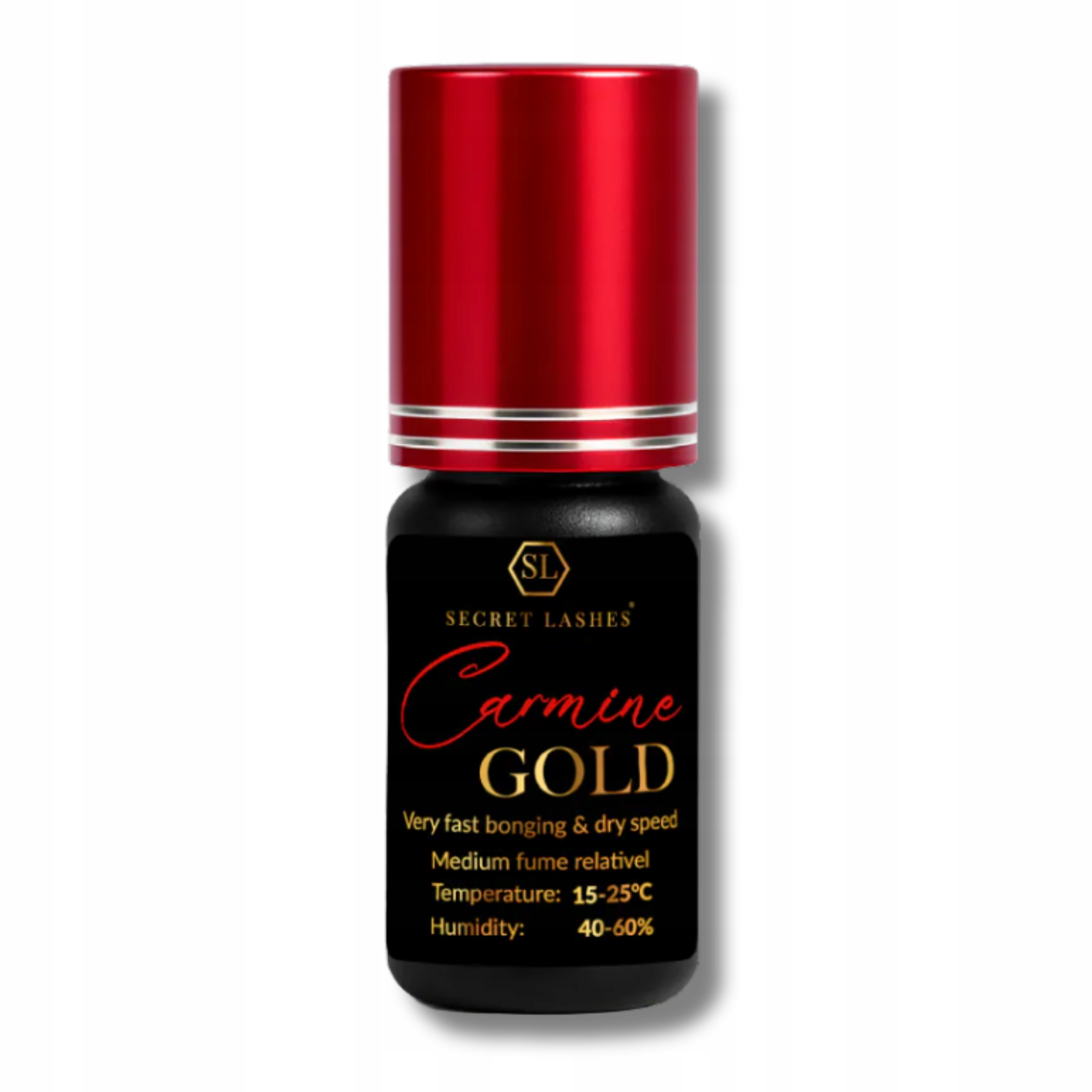 Klej do rzęs SECRET LASHES SL Carmine Gold 5g + GRATIS