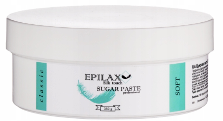 EPILAX Pasta cukrowa SOFT 350g do depilacji naturalne cukrowanie ciała