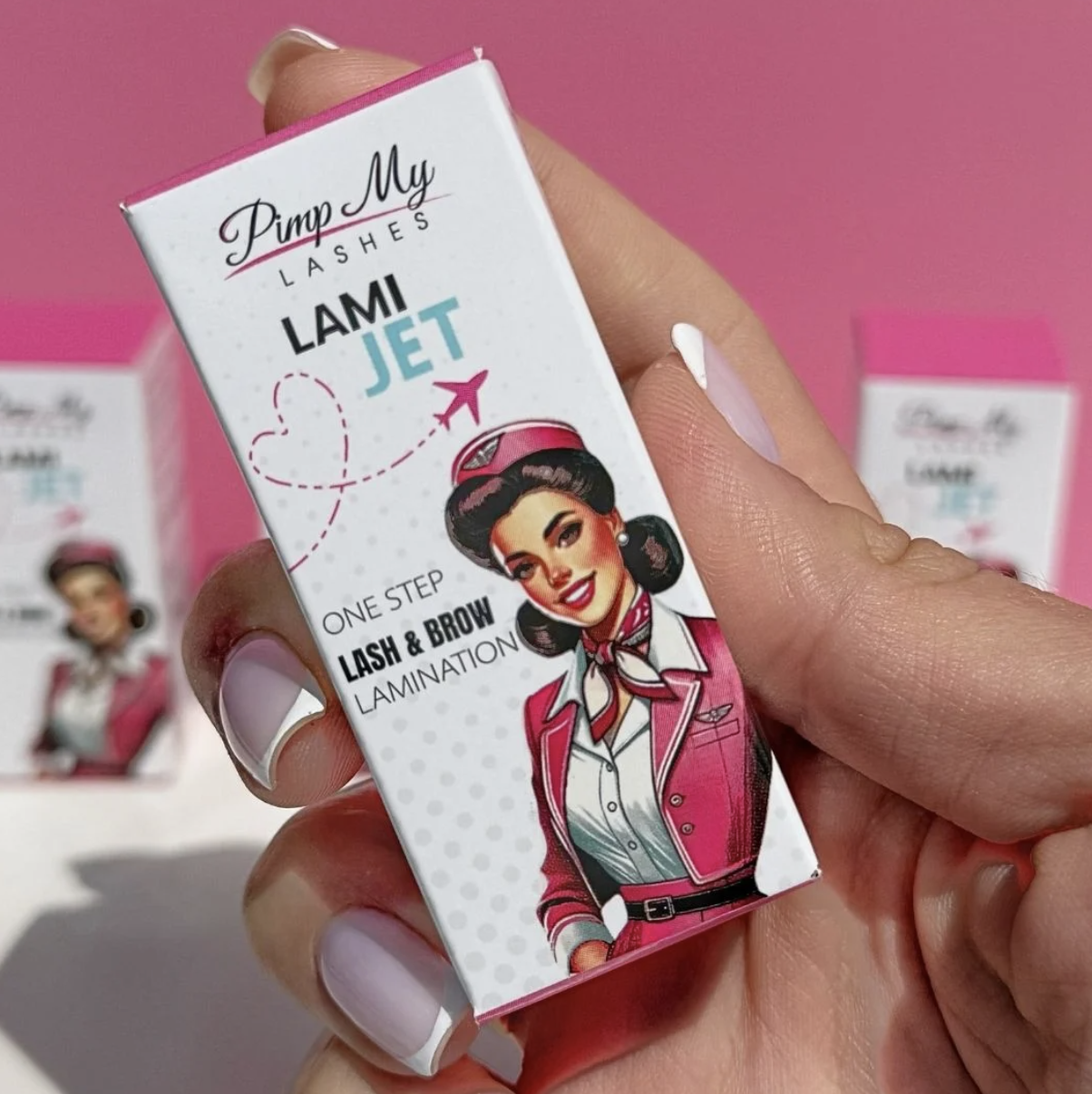 One Step Laminacja Brwi i Rzęs LAMI JET Pimp My Lashes 15 ml