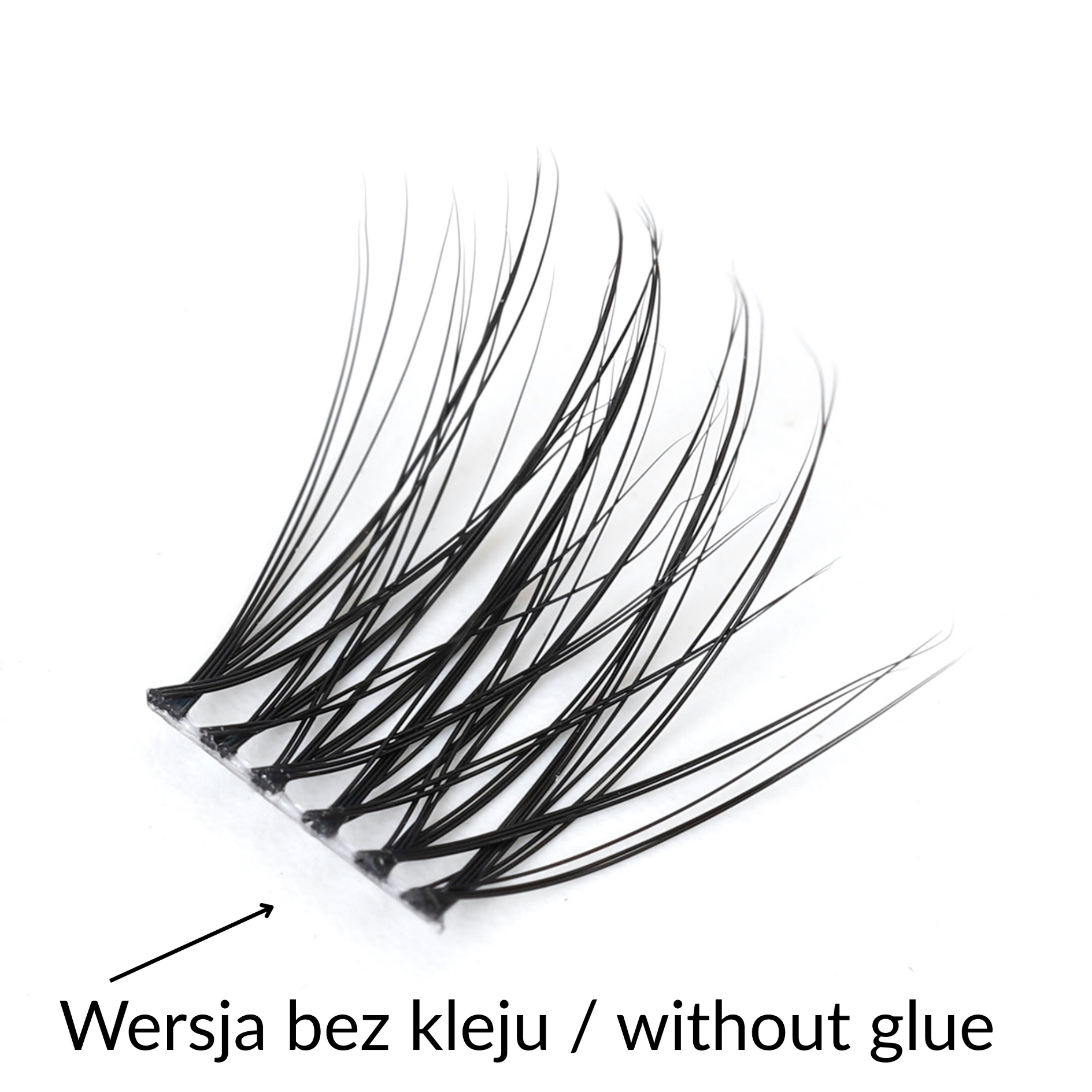 Rzęsy bondingowe ProjectLashes AirLux DIY mix 10-12-14mm CLASSIC cluster