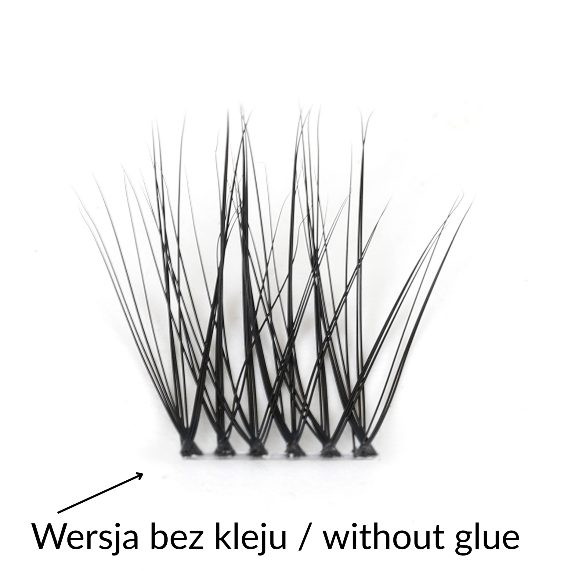 Rzęsy bondingowe ProjectLashes AirLux DIY mix 10-12-14mm CLASSIC cluster