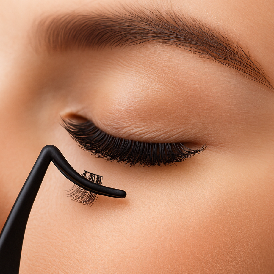 Aplikator rzęs bondingowych ProjectLashes pęseta DIY Cluster Lashes