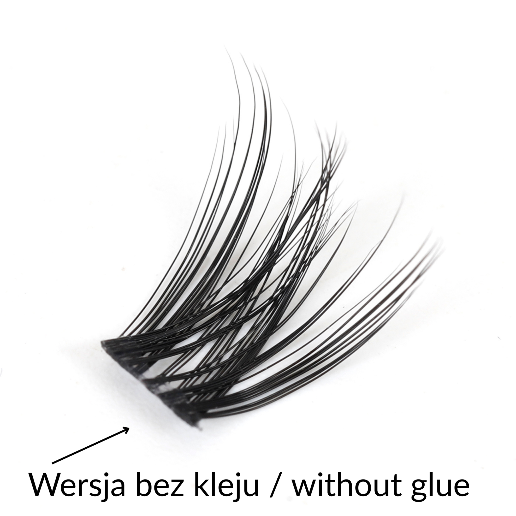 Rzęsy bondingowe ProjectLashes VelvetBond DIY mix 10-12-14mm CLASSIC cluster