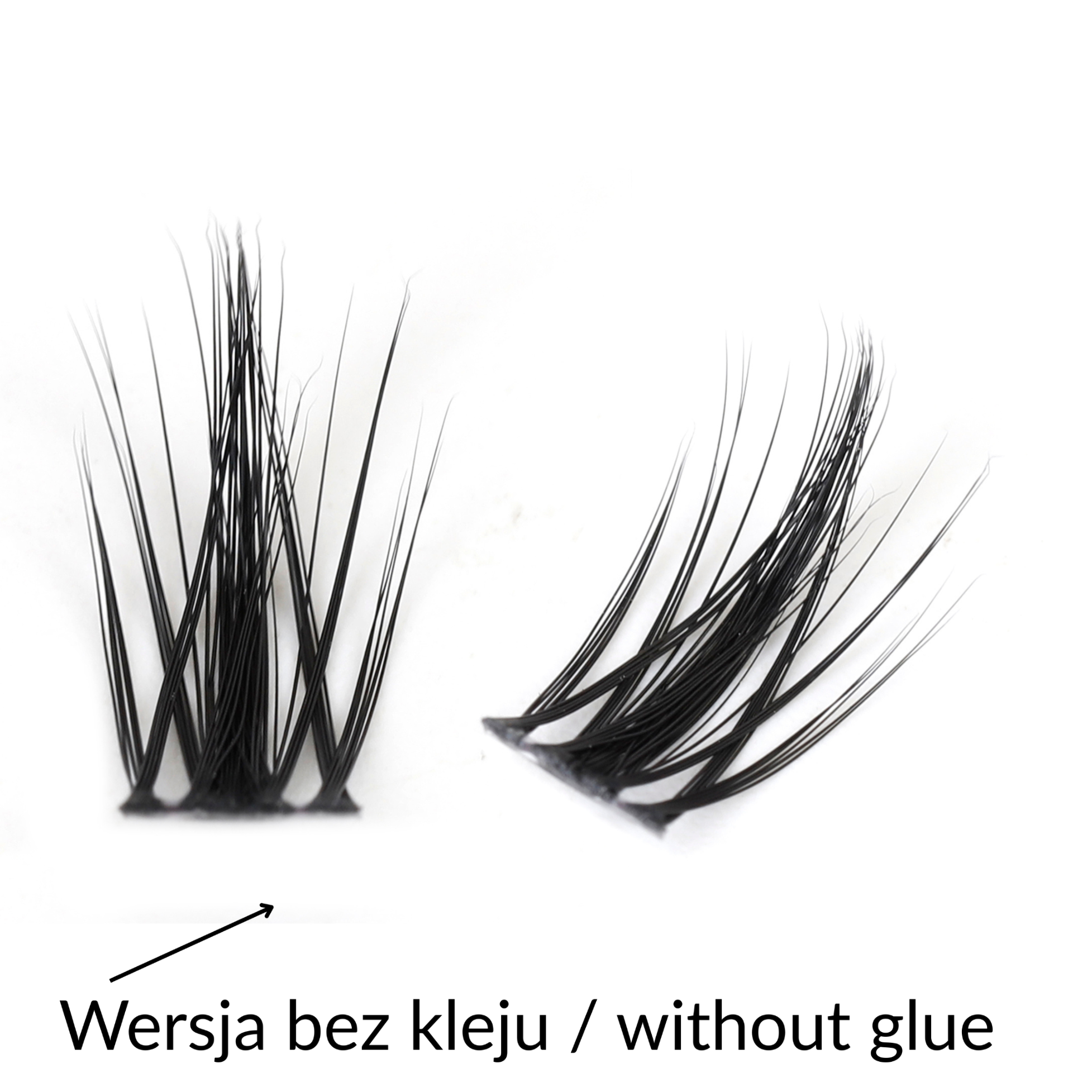 Rzęsy bondingowe ProjectLashes LashFuse DIY mix 10-12-14mm CLASSIC cluster