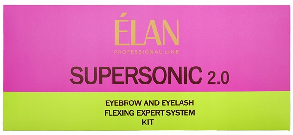 Zestaw do laminacji brwi i rzęs w saszetkach ELAN SUPERSONIC 2.0 lifting