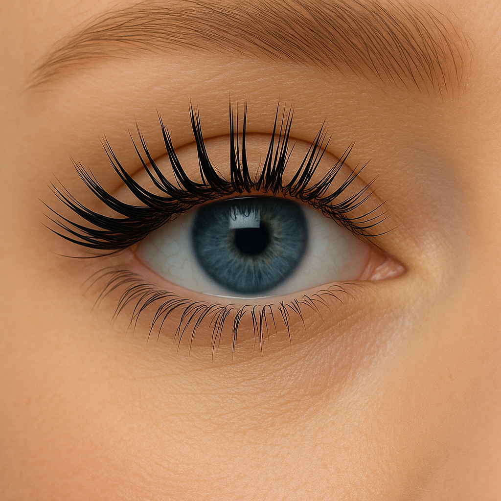 Rzęsy bondingowe ProjectLashes VelvetBond DIY mix 10-12-14mm Z KLEJEM cluster