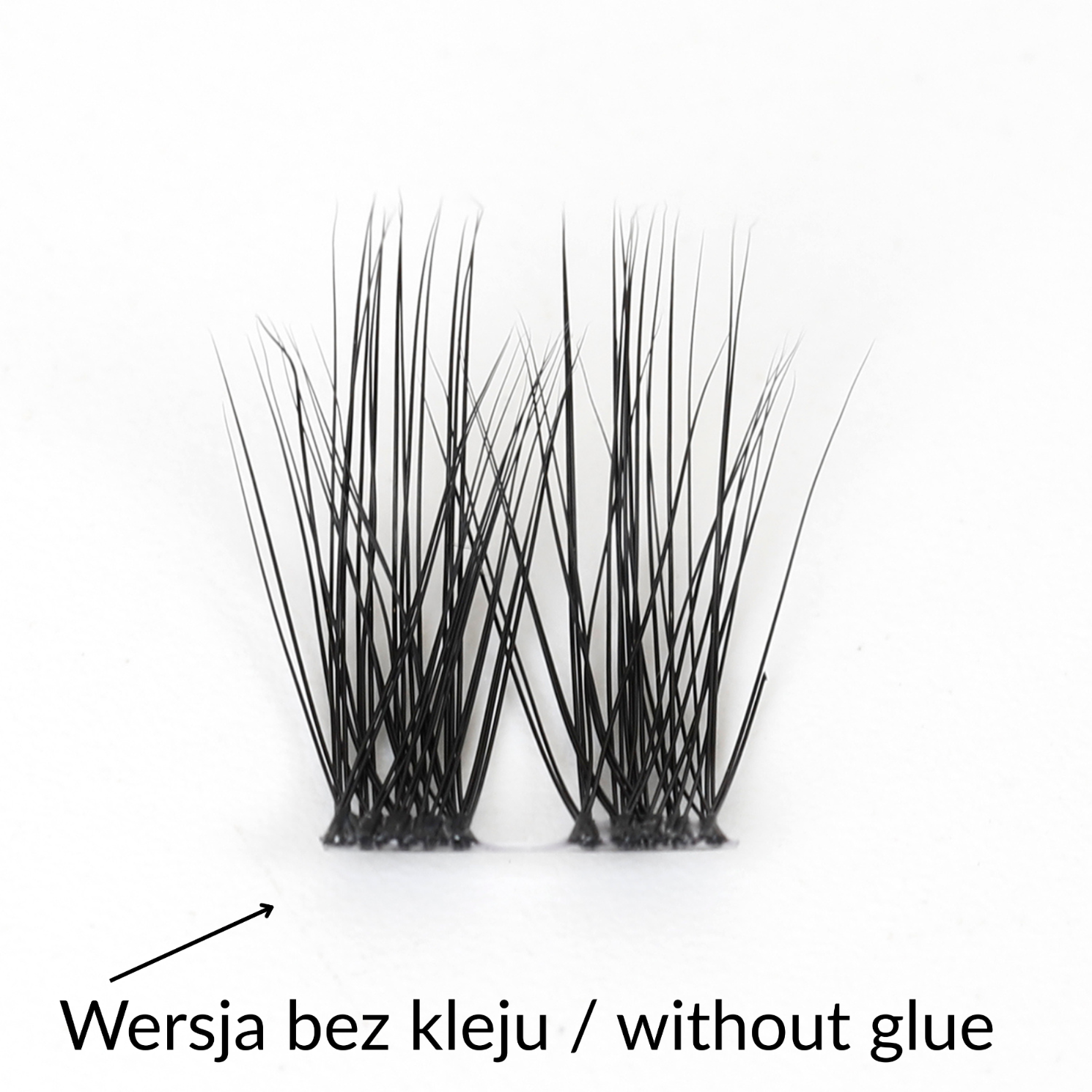 Rzęsy bondingowe ProjectLashes GlamSeal DIY mix 10-12-14mm CLASSIC cluster