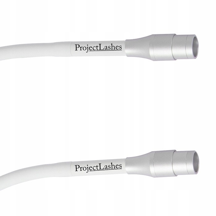 PODWÓJNA Lampa UV do przedłużania rzęs ProjectLashes + okulary BIAŁA