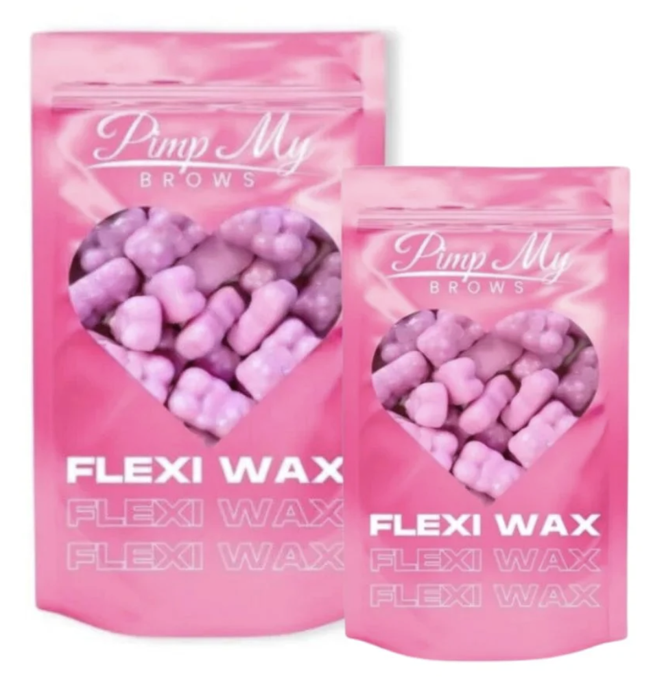 Flexi Wax elastyczny twardy wosk RÓŻANY Pimp My Brows