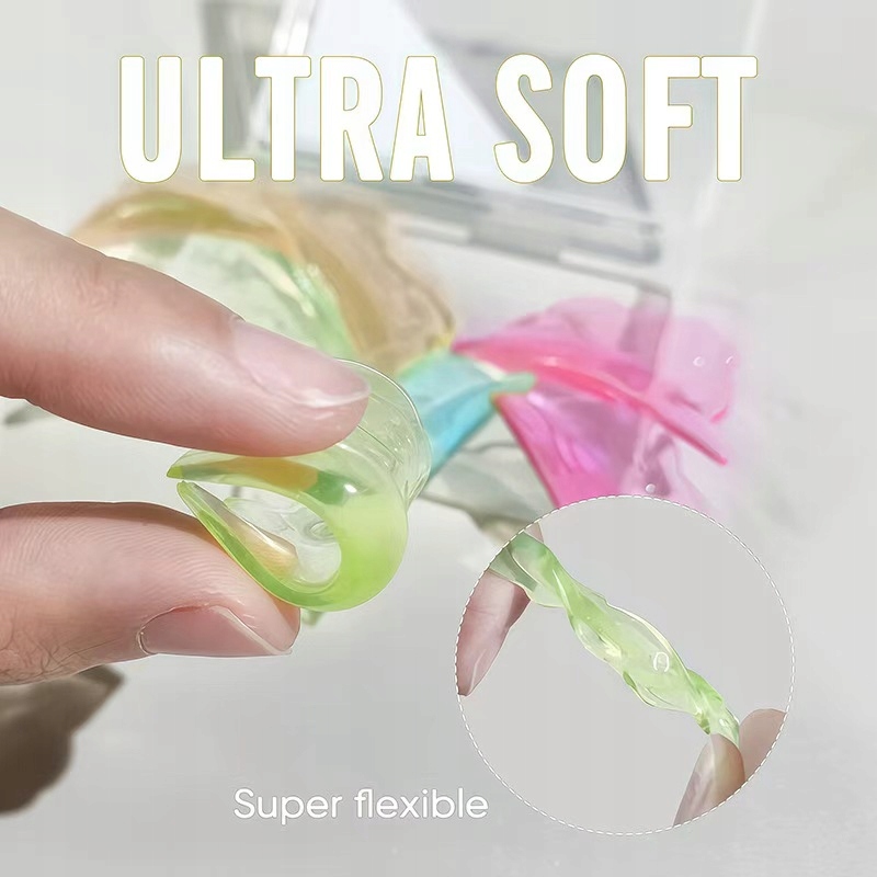 Silikonowe wałeczki wałki do liftingu rzęs ProjectLashes Rainbow Bears 4set
