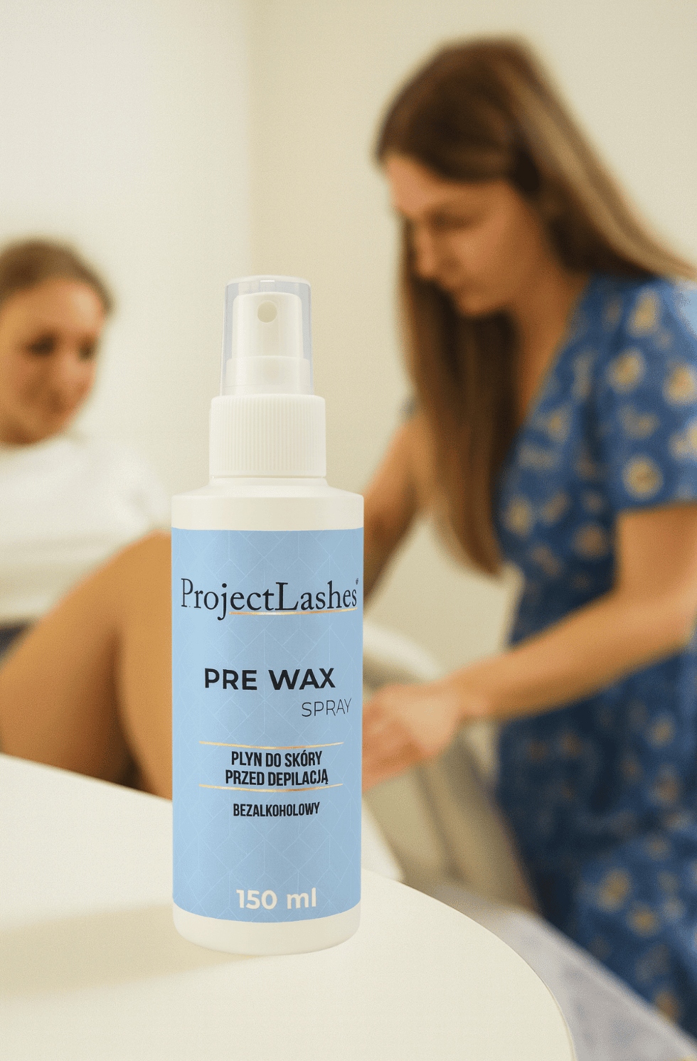 ProjectLashes PreWax spray płyn do oczyszczania skóry przed depilacja 150ml