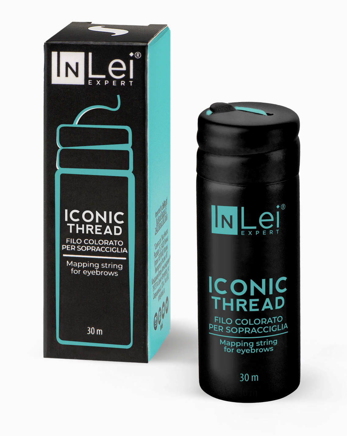 InLei ICONIC THREAD turkusowa nić do geometrii brwi